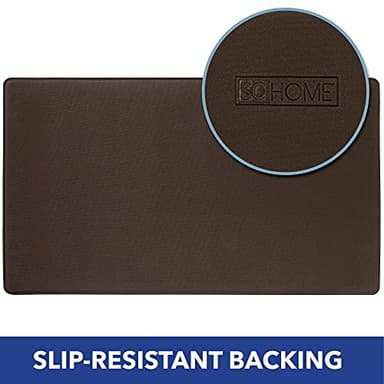 SoHome Cozy Living Anti-Fatigue Kitchen Mat For Floor, Lemon-Themed Cushioned Kitchen Runner Rug, Non Slip, Easy Wipe Clean, 1/2 Inch Thick Kitchen Mats, 18" x 55", Home Lemon - Image 5