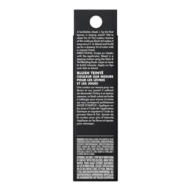 e.l.f. Sheer For It Blush Tint, Multi-Use, Long-Lasting Lip & Cheek Makeup, Creates A Natural Flush Finish, Vegan & Cruelty-Free, Left On Red - Image 7