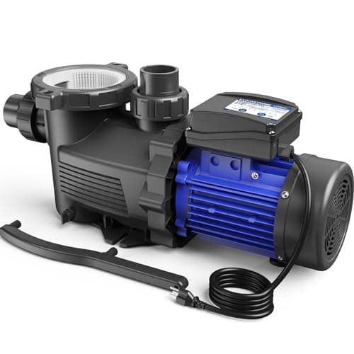 AQUASTRONG In/Above Ground Pool Pump, High Flow (with Timer, 2HP, 8917 GPH, 115V) - Image 1