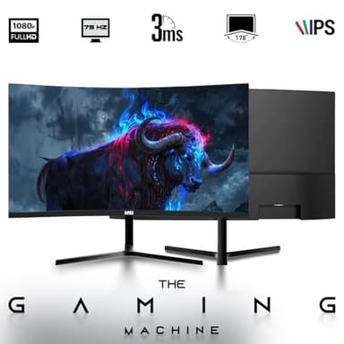 HP Desktop Computer PC – Intel Core i5, 16GB ARGB RAM, 512 GB SSD, 32 Inch Curved Monitor, GT 1030 Graphics, RGB Keyboard with AI Copilot Key, Mouse & RGB Headphones, Windows 11 (Renewed) - Image 2