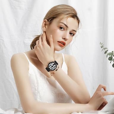 2 Pack Quick Release Braided Bands - 18mm 19mm 20mm 22mm 24mm Solo Loop Adjustable Soft Band for Women Men - Image 6