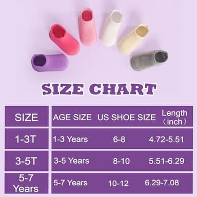 SkiBeaut Toddler Girl Socks 12 Pairs Ankle Boy Non Slip Skid Girls Boys Grips Low Cut Toddlers Socks for 1-3 Years Children - Image 6