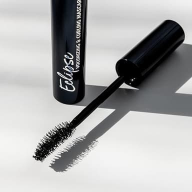 Lune+Aster Eclipse Volumizing & Curling Mascara - Brown - Volumizing & curling vegan tubular mascara that won't smudge, yet removes easily with warm water - Image 7