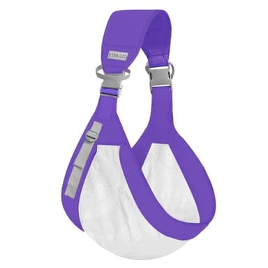 Baby Sling Carrier Newborn to Toddler,Updated Adjustable One Shoulder Labor-Saving Baby Holder Carrier,Tollder Sling Carrying 7-45 lbs (Purple) - Image 6