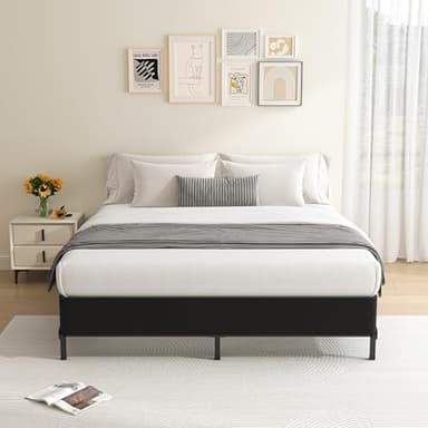 MAF Box Springs King Size 10 Inch, High Profile King Box Spring 3500 lbs Black Heavy Duty Metal Mattress Foundation with Easy Clean Fabric Cover, Easy Assembly - Image 8