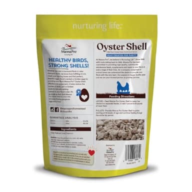 Manna Pro Crushed Oyster Shell for Chickens – Calcium Supplement for Laying Hens to Support Strong Eggshells – Natural Poultry Mineral Feed for Backyard Chickens – 5 lb Bag - Image 2