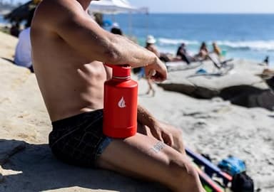 HYDRO CELL Stainless Steel Insulated Water Bottle with Straw - For Cold & Hot Drinks - Metal Vacuum Flask with Screw Cap and Modern Leakproof Sport Thermos for Adults (Mandarin 64oz) - Image 8