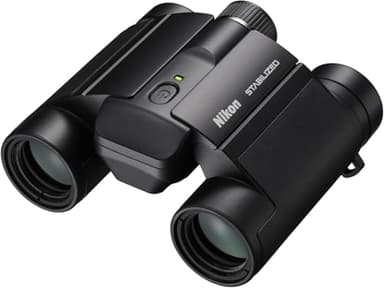 Nikon STABILIZED 12x25 Binocular | Optical Image Stabilization Delivers a Clear, Blur-Free View and Reduces Eye Strain with 12x Magnification - Image 1