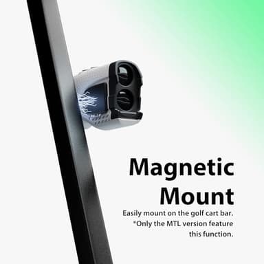 Gogogo Sport Vpro GS24 Golf & Hunting Laser Rangefinder, 7X Magnification, 1200 Yard Distance Measuring Range Finder with High-Precision Flag Pole Locking Vibration Function Slope Mode Continuous Scan - Image 5