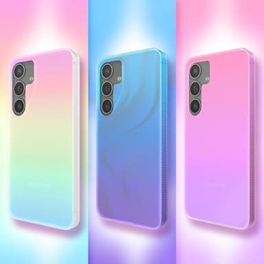 ZAGG Milan Samsung Galaxy S24+ Case - Semi-Transparent, Runway-Inspired Design, Graphene Reinforced, 13ft Drop Protection, Eco-Friendly, Wireless Charging Compatible, Iridescent - Image 6