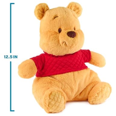 GUND Disney Official Winnie The Pooh Oh So Snuggly Plush, Teddy Bear Stuffed Animal for Babies and Infants, Yellow, 12.5” - Image 6