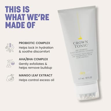 Drybar Crown Tonic Pre-Shampoo Scalp-Balancing Cleanser - Image 5