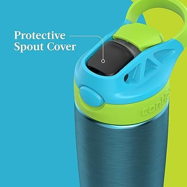Contigo Aubrey Leak-Proof Spill-Proof Insulated Stainless Steel Water Bottle 13 Oz. - Image 5