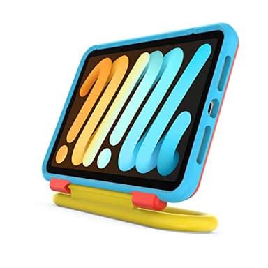 OtterBox Made for Kids Case for iPad mini (A17) and iPad mini (6th gen) - Hearts and Crafts (Red), Easy Installation and Removal, Grab and Go Handle, Easy Cleaning, Durable - Image 5