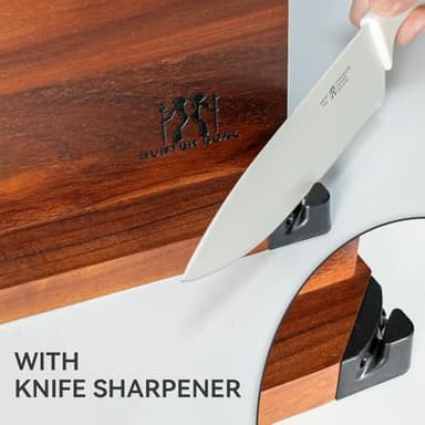 Magnetic Knife Holder with Enhanced Magnets, Multifunctional Countertop Magnetic Knife Block Stand, Universal Knife Storage & Kitchen Tool Organizer for Counter Top - Image 4