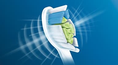 Philips Sonicare Genuine W DiamondClean Replacement Toothbrush Heads, 4 Brush Heads, White, HX6064/65 - Image 9