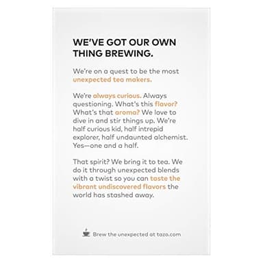 TAZO Passion Herbal Tea Bags, Iced or Hot, Caffeine-Free, 120 Total Tea Bags (20ct - Pack of 6) - Image 2