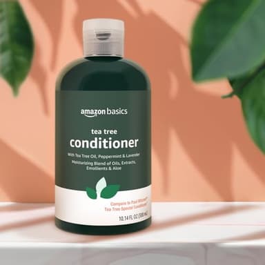 Amazon Basics Tea Tree Conditioner, 10.14 Fl Oz, Pack of 1 - Image 6