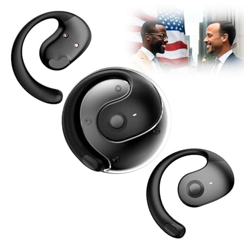 Xmenha Translation Earbuds Real Time, 144 Languages Translation Device Ai Translator Earbuds Translating Headphones Real Time Ai Headphones Language Translation - Image 1