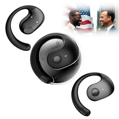 Xmenha Translation Earbuds Real Time, 144 Languages Translation Device Ai Translator Earbuds Translating Headphones Real Time Ai Headphones Language Translation - Image 1