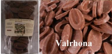 Valrhona 4658 Jivara 40% Milk Chocolate Baking Feves from OliveNation, Creamy Melting Discs - 1/2 lb - Image 2