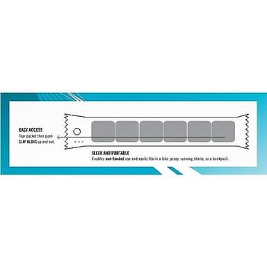 CLIF BLOKS - Tropical Punch Flavor with Caffeine - Energy Chews - Non-GMO - Plant Based - Fast Fuel for Cycling and Running - Quick Carbohydrates and Electrolytes - 2.12 oz. (18 Count) - Image 13