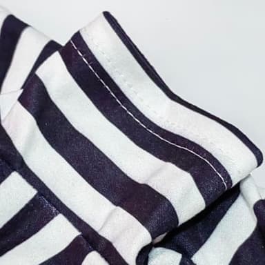 Cute Dog Clothes Striped Dog Polo Shirts Cute Sweater Puppy Clothes Gentle Sweater Pet Clothes for Small Medium Large Dogs Cats (Black Stripe, XXL Size for 30-40lb Pets) - Image 8