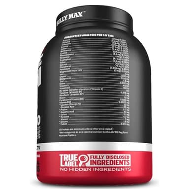 Bully Max 2-in-1 Muscle Builder Chewable Tablets for Puppies & Adult Dogs - Dog Vitamins & Supplements for Muscle Gain & Growth - Canine Puppy Multivitamins for All Breeds & Ages - 60 Tabs (2 Bottles) - Image 7