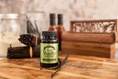 Vanilla Bean Paste for Baking and Cooking - Gourmet Madagascar Bourbon Blend made with Real Vanilla Seeds - 4 Ounces - Image 2
