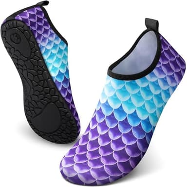 SIMARI Water Shoes for Women Men Swim Aqua Socks Beach Pool Essentials Barefoot Surf River Boat Kayak Sea Yoga Sand Exercise Sport Accessories Breathable Quick-Dry Adult Youth Kid Size SWS001 - Image 3