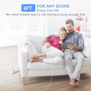 uoyssimi iPhone 16 15 Charger Fast Charging 3 Pack 20W USB C Charger with 6ft Braided Type C Cable for iPhone 16/16 Pro/16Pro Max/15, iPad Pro, MacBook Air - Image 7