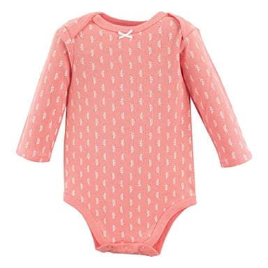 Hudson Baby Unisex Baby Cotton Long-Sleeve Bodysuits, Woodland Fox, 0-3 Months - Image 4