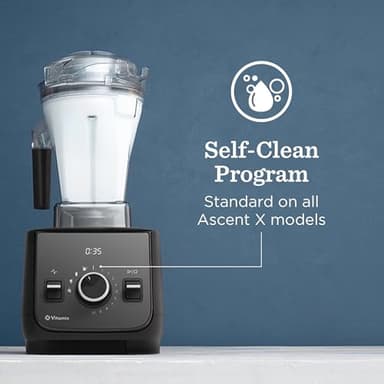 Vitamix Ascent X2 Blender, Professional-Grade, 3 Preset Blending Programs, 48-ounce Container, Self-Cleaning, Shadow Black - Image 2