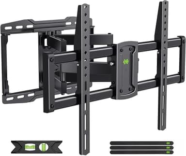USX Mount Full Motion TV Wall Mount for 42-85 inch, TV Mount Swivel and Tilt,Wall Mount Bracket with Dual Articulating Arms Up to 132lbs, VESA 600x400mm, Max 16" Wood Studs, UL Listed XML019 - Image 1