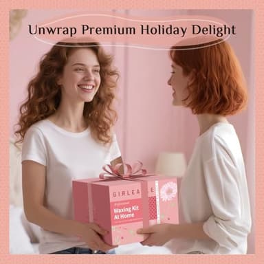 Waxing Kit for Women and Men, GIRLEARLE Wax Warmer Hair Removal at Home with Beads, Multiple Formulas Target Different Types of Sensitive Skin Body, Brazilian Bikini, Eyebrow, Facial - Image 3