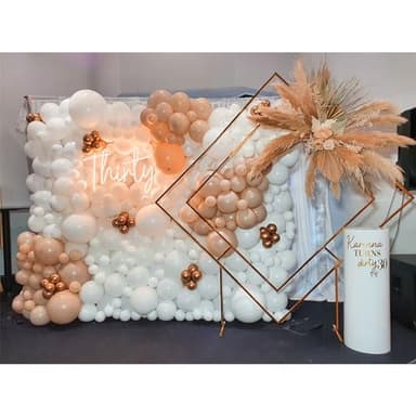 NISOCY Nude Balloon Arch Kit, 102PCS 18In 12In 10In 5In Skin Color Balloon Garland Different Sizes for Birthday, Engagement, Wedding, Baby Shower Theme Celebration Decoration - Image 6