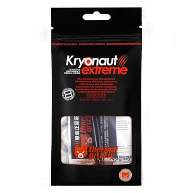 Thermal Grizzly Kryonaut Extreme - 2 Gram - Extremely High Performance Thermal Paste with 12 Cleaning Wipes 6 Wet & 6 Dry- for Maximum Thermal Conductivity While Overclocking CPU/GPU/PS4/PS5/Xbox - Image 8