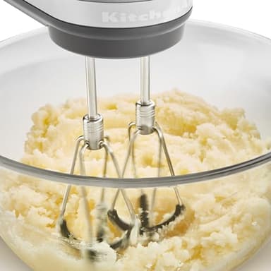 KitchenAid 6 Speed Hand Mixer with Flex Edge Beaters - KHM6118 - Image 7