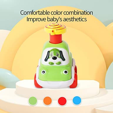 ALASOU Animal Car Toys for 1 2 Year Old Boy|Baby Toys 12-18 Months|1 2 Year Old Boy Birthday Gifts for Infant Kids|Cars for Toddlers 1-3 - Image 5