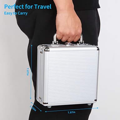 NOLIE Mexican Train Dominoes Game, Double 12 Dot Dominoes Set with Aluminum Case - Image 4