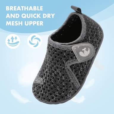 FEETCITY Kids Barefoot Water Shoes Beach Aqua Socks Quick Dry Outdoor Sport Swim for Baby Boys Girls - Image 6