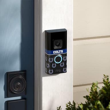 Ring Battery Doorbell Plus with All-New Official Limited-Edition NFL Faceplate | Indianapolis Colts - Image 6