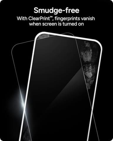 ZAGG Glass Elite Privacy Screen Protector for iPhone 16 Pro Max - 2-Way Privacy Filter, Ultra-Strong Tempered Glass, 5X Stronger, InvisibleShield, Smudge-Free, Easy Install, Recycled Content - Image 8