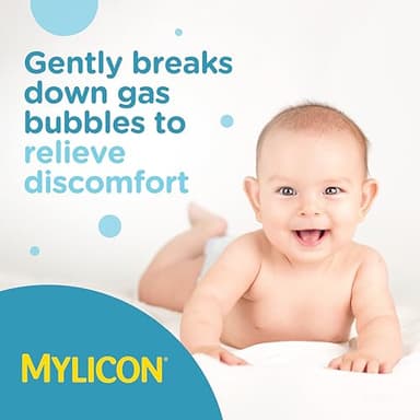 MYLICON Infants Gas Relief Drops for Infants and Babies, Dye Free Formula, 1 Fluid Ounce - Image 4