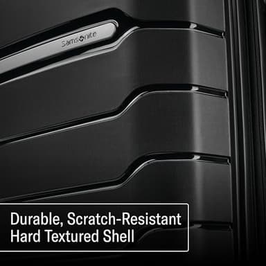 Samsonite Freeform Hardside Carry-On Luggage with Spinner Wheels - Hardshell Suitcase - TSA, Airline-Approved - Expandable Hard Shell, Smooth Rolling Wheels for Lightweight Travel – Black - Image 8