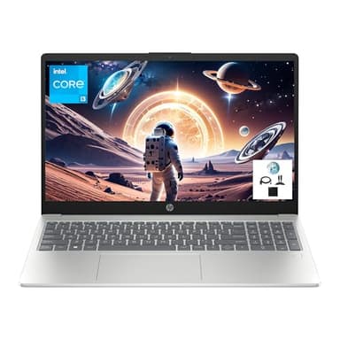 HP 15.6 FHD-Laptop, Intel Core i3-N305(Beat i3-1115G4) 32GB RAM 1TB SSD Student-Laptop with Fingerprint Win11 Wi-Fi 6 Bluetooth 5.3 Ultra-Fast Performance Work Entertainment - Image 1