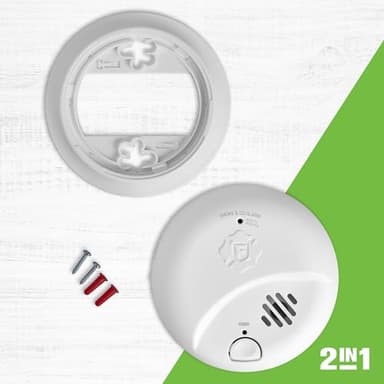 First Alert SMICO110, 10-Year Battery Combination Smoke & Carbon Monoxide Alarm, 1-Pack - Image 3