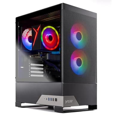 Skytech Gaming Nebula 2 Gaming PC, AMD Ryzen 5 5500 3.6GHz, NVIDIA RTX 5060, 1TB NVMe SSD, 16GB DDR4 RAM 3200, 650W Gold PSU, Wi-Fi, Win 11, Gaming Desktop - Image 1