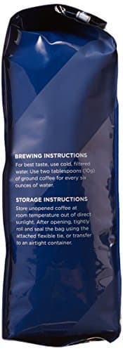 Amazon Fresh Organic Fair Trade Sumatra Ground Coffee, Dark Roast, 12 Ounce (Pack of 3) - Image 4