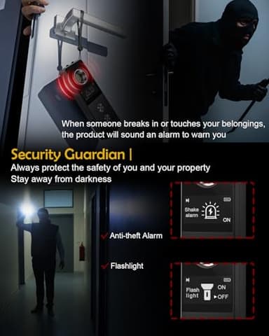 HUYNL Hidden Camera Detector & Bug Detector - Hidden Devices Detector for Hidden Camera, GPS Tracker, Listening Device & Bug, Privacy Protection Tool for Hotel, Office, Airbnb, Bathroom (Medium) - Image 4